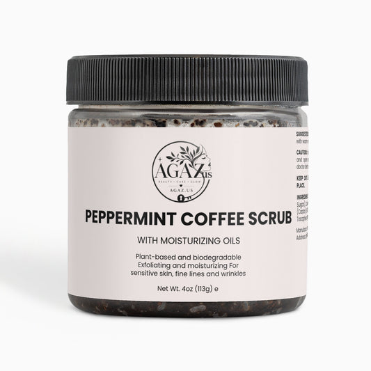 Peppermint Coffee Scrub