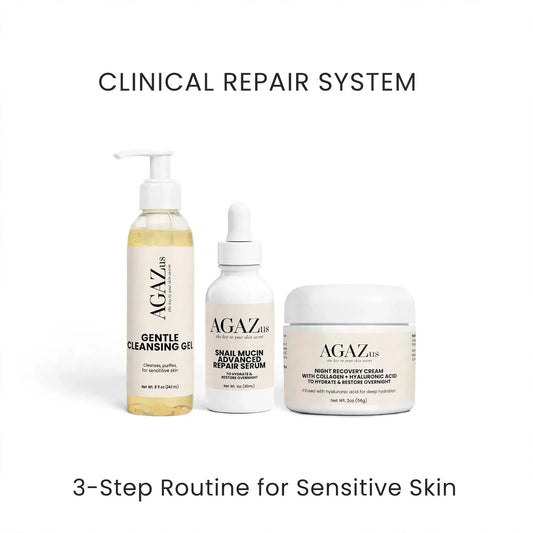 Clinical Repair System- 3-Step Routine for Sensitive skin| Save $50